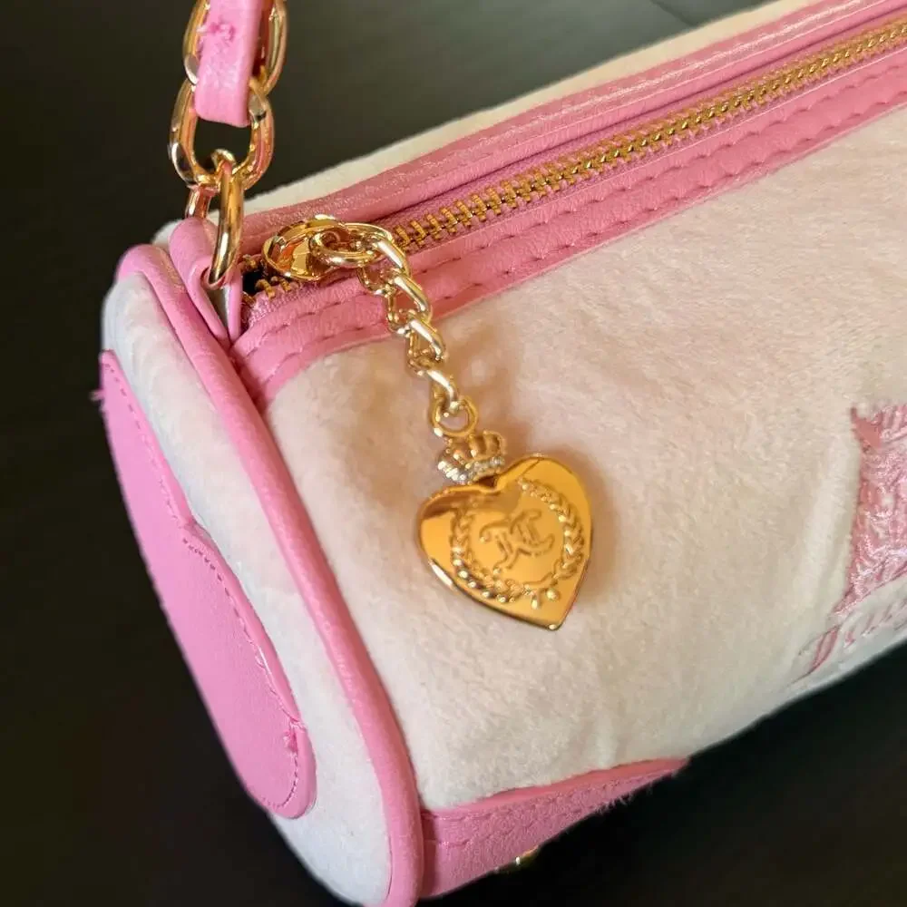 Juicy Couture Heritage Barrel Shoulder Bag in Powder Blush